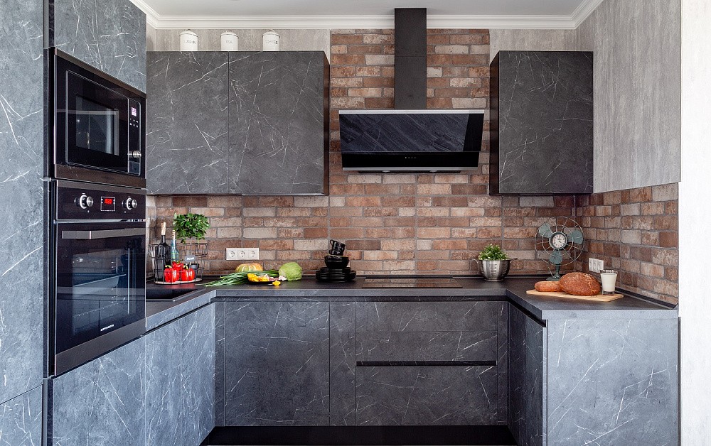 Кухня Ноа Лофт (мрамор)