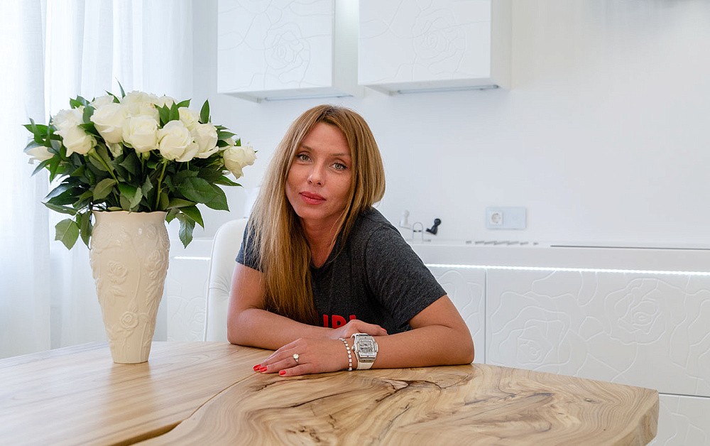 Кухня Фаворит 3 с фрезеровкой Роза