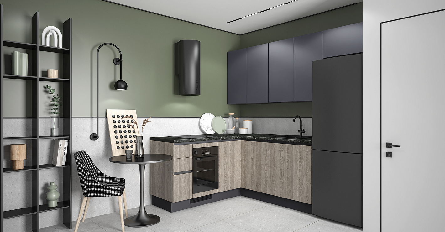 Кухня Уна сет (2400 x 1800 мм)