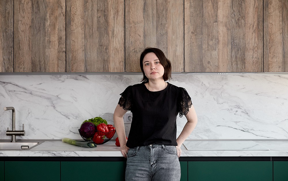 Кухня победительницы акции «Дарим кухни» 