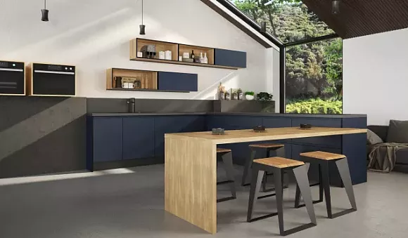 Синяя кухня в Обнинске