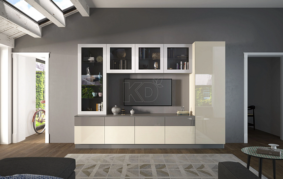 Гостиная мебель светлого цвета