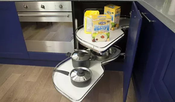 Синяя кухня в Наро-Фоминске