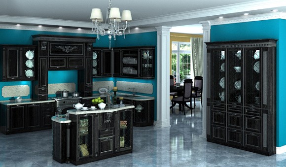 Темная кухня в Тольятти