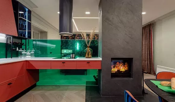 Красная кухня в Санкт-Петербурге