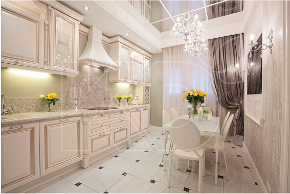 прямой кухонный гарнитур