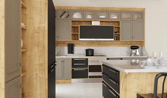 Серая кухня в Южно-Сахалинске