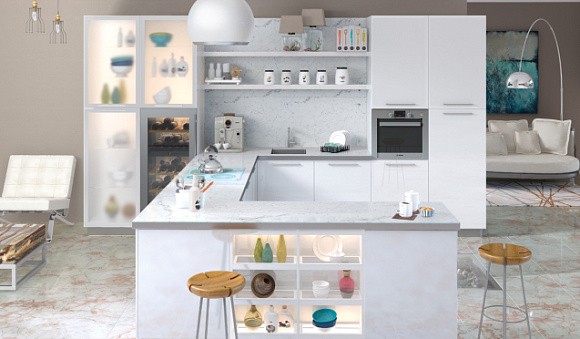 Белая кухня в Наро-Фоминске