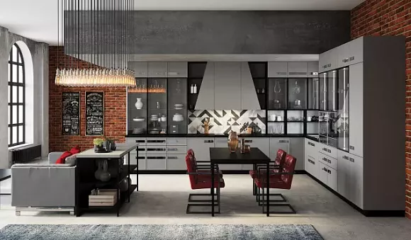 Серая кухня в Сызрани