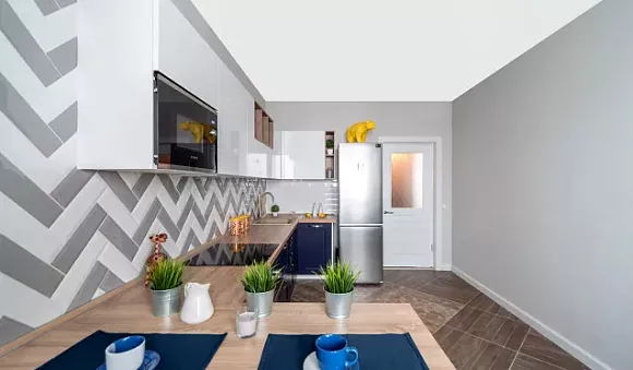 Синяя кухня в Обнинске