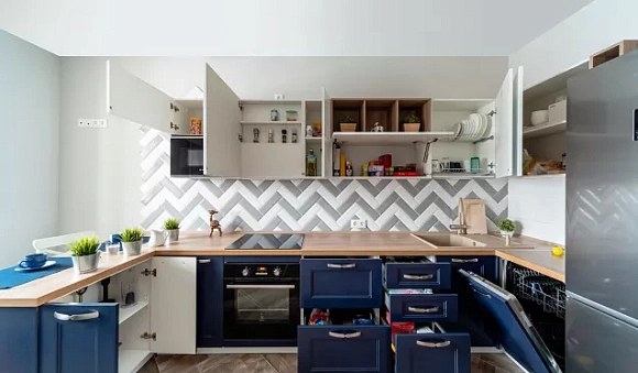 Синяя кухня в Сызрани