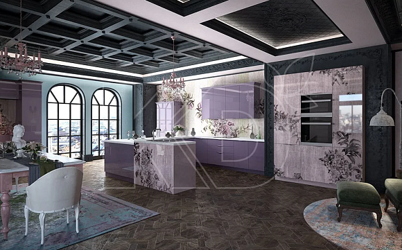 Современный дизайн кухни модерн