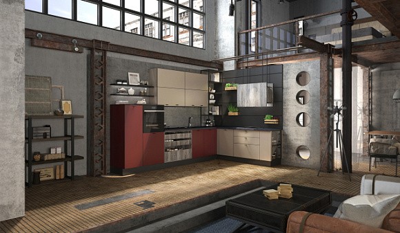 Красная кухня в Санкт-Петербурге