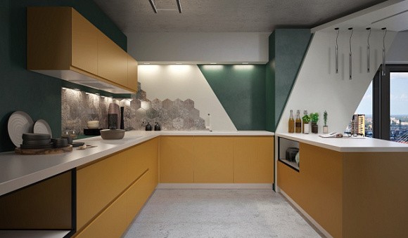 Желтая кухня в Анапе