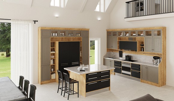 Серая кухня в Сызрани