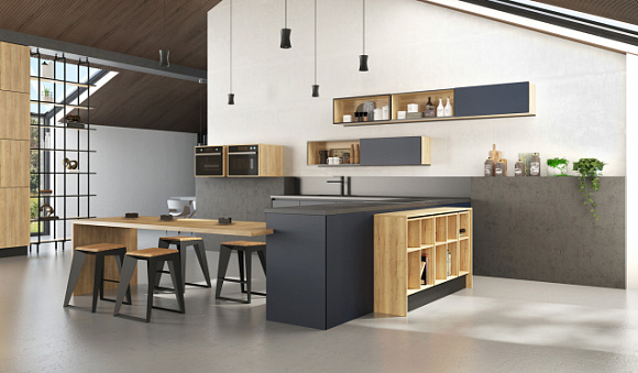 Темная кухня в Ростове-на-Дону