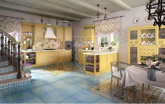 Угловые кухни для дачи