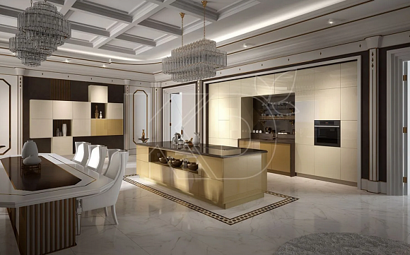 Современный дизайн кухни модерн