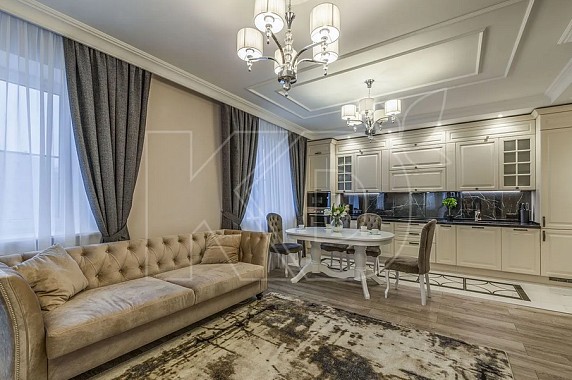 Угловые белые кухни