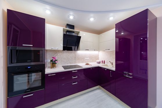 Глянцевая кухня