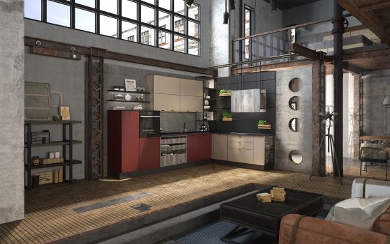 Кухонный гарнитур для маленькой кухни