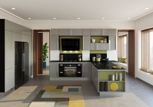 Кухни в стиле Хай-тек