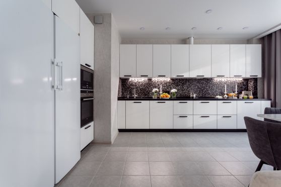 Матовые или глянцевые фасады кухни